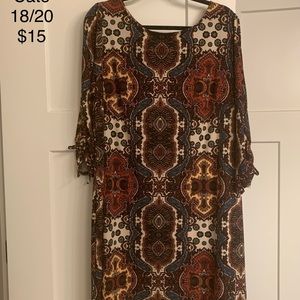 Multi colored dress from Cato